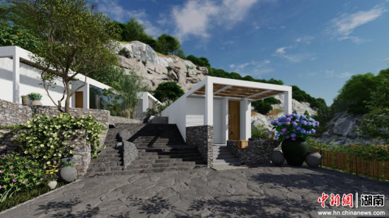 麻潭山民宿研学综合体项目参考效果图。 麻潭山民宿研学综合体项目参考效果图。