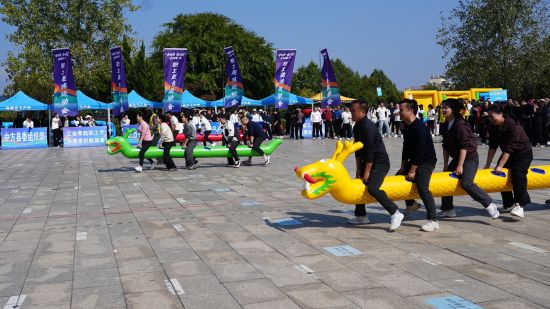 团体赛项目现场。 团体赛项目现场。