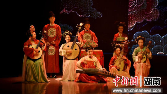 音画诗节目《大唐日月星》。 音画诗节目《大唐日月星》。