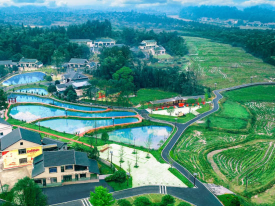 鼎城区乡村面貌。 鼎城区乡村面貌。