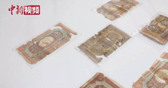 湖南道县94岁老兵捐六张红军纸币（视频）